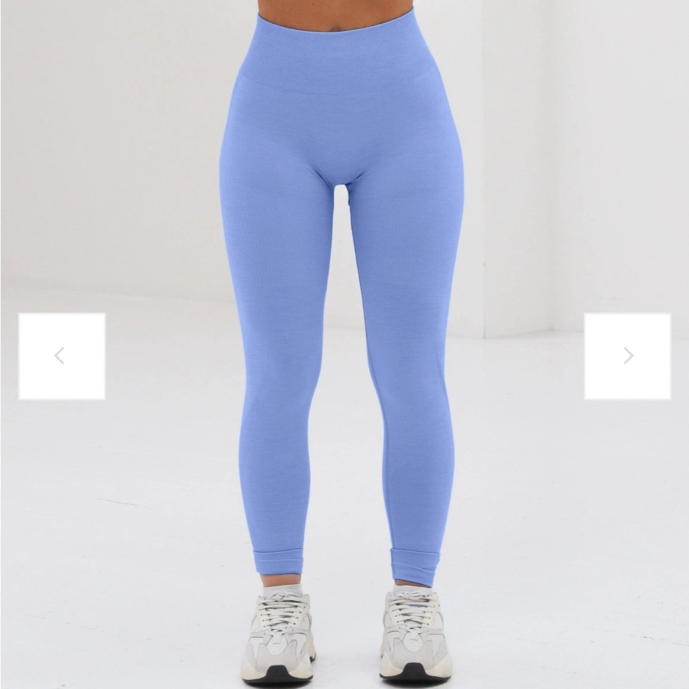 FOR MICHAELA - Lazuli Label Seamless Ribbed Contour Leggings sz M